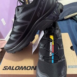Salomon XT6 Black Phantom Trail Running Shoes - Brand New - most size available